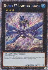 Number 17: Leviathan Dragon - RA04-EN154 - Platinum Secret Rare - 1st Edition