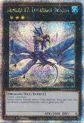 Number 17: Leviathan Dragon - RA04-EN154 - Quarter Century Secret Rare - 1st Edition