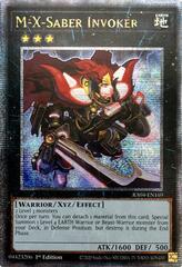 M-X-Saber Invoker - RA04-EN169 - Quarter Century Secret Rare - 1st Edition