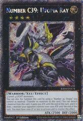 Number C39: Utopia Ray - RA04-EN174 - Platinum Secret Rare - 1st Edition
