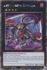 Evilswarm Ophion - RA04-EN179 - Platinum Secret Rare - 1st Edition