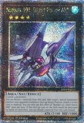 Number 101: Silent Honor ARK - RA04-EN211 - Quarter Century Secret Rare - 1st Edition