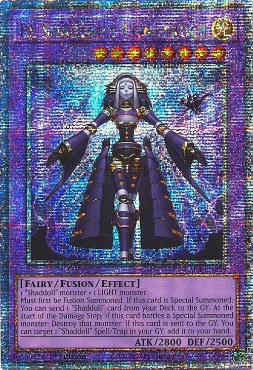 El Shaddoll Construct - RA04-EN229 - Quarter Century Secret Rare - 1st Edition