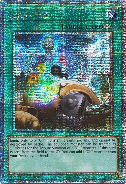 Saqlifice - RA04-EN238 - Quarter Century Secret Rare - 1st Edition