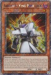 Absolute King Back Jack - RA04-EN244 - Platinum Secret Rare - 1st Edition