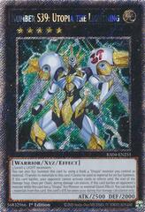 Number S39: Utopia the Lightning - RA04-EN251 - Platinum Secret Rare - 1st Edition