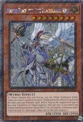 Master Peace, the True Dracoslaying King - RA04-EN283 - Platinum Secret Rare - 1st Edition
