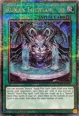 Runick Fountain - RA04-EN296 - Quarter Century Secret Rare - 1st Edition
