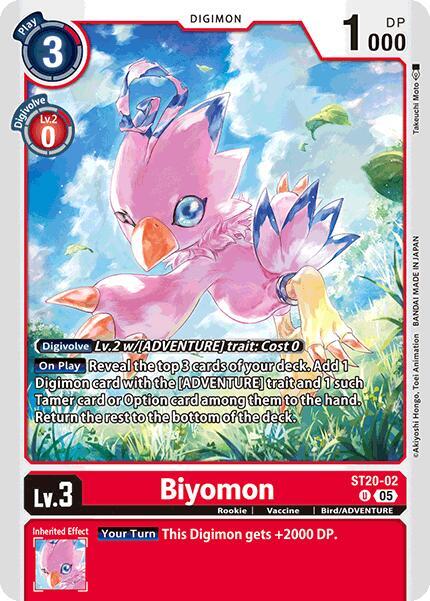 Biyomon - ST20-02 - U