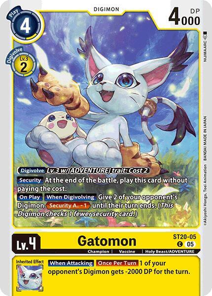 Gatomon - ST20-05 - C