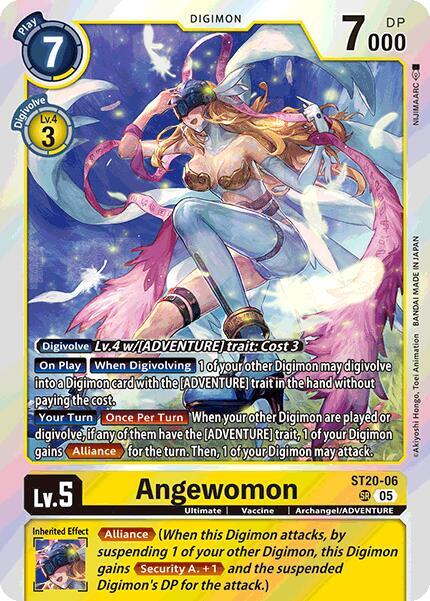 Angewomon - ST20-06 - SR - Foil