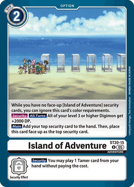 Island of Adventure - ST20-15 - U