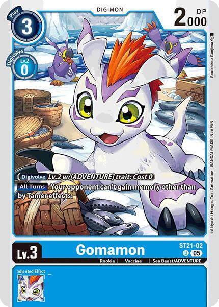 Gomamon - ST21-02 - U