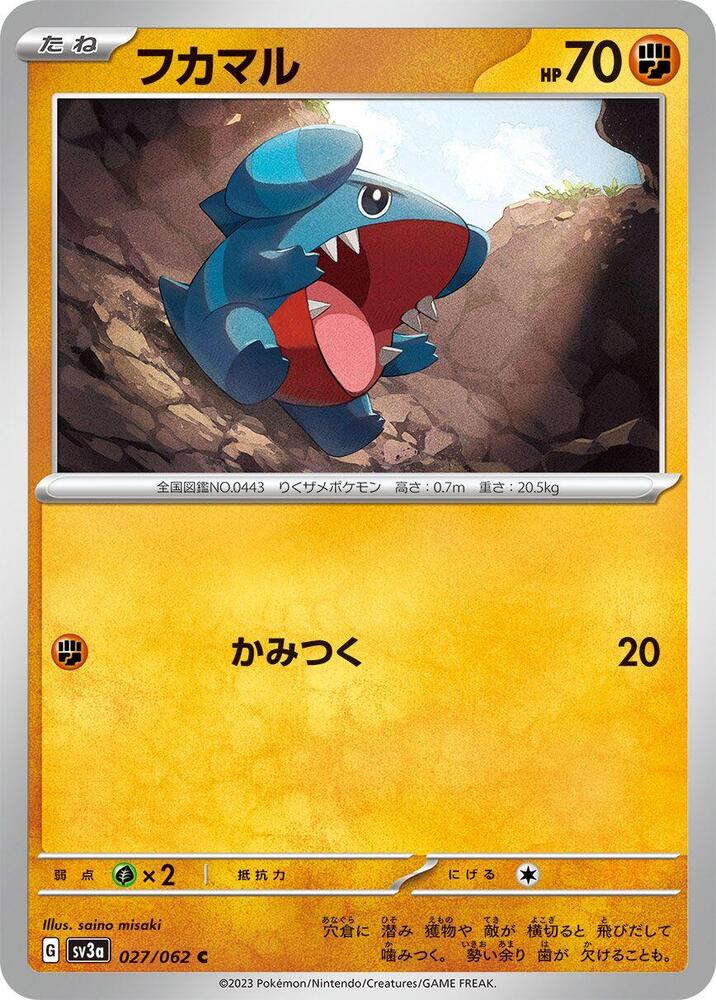 Gible - 027/062 - Common