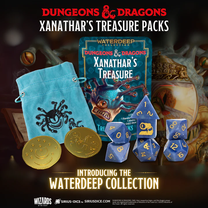 Dungeons & Dragons Xanathars Treasure Pack: Waterdeep Collection