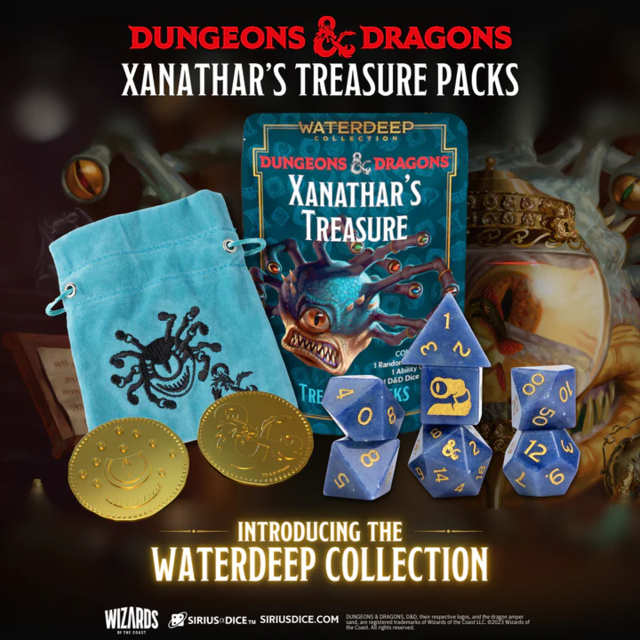Dungeons & Dragons Xanathars Treasure Pack: Waterdeep Collection
