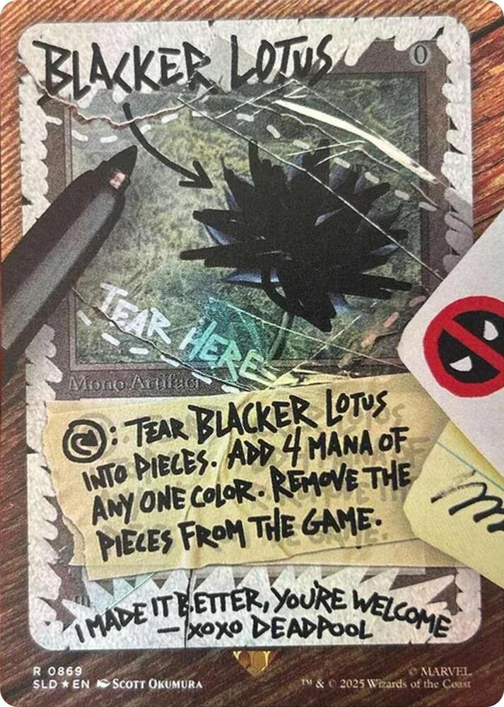 Blacker Lotus - Foil