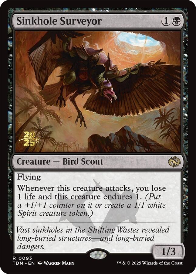 Sinkhole Surveyor - Foil - Prerelease Promo