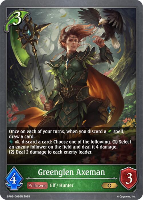 Greenglen Axeman - BP09-006EN - G