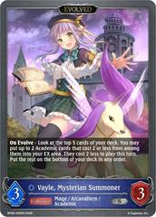 Vayle, Mysterian Summoner (Evolved) - BP09-052EN - S
