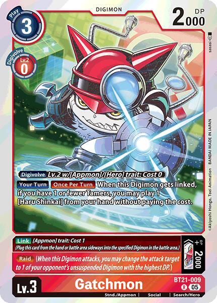 Gatchmon - BT21-009 - R - Foil