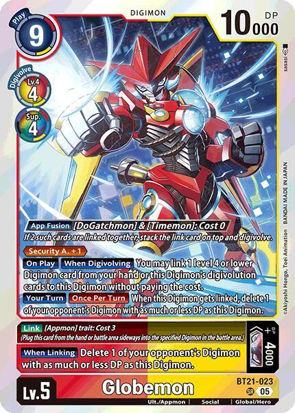 Globemon - BT21-023 - SR - Foil