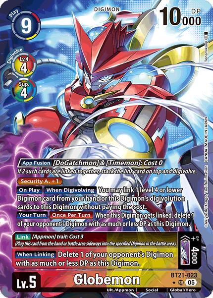 Globemon (Alternate Art) - BT21-023 - SR - Foil