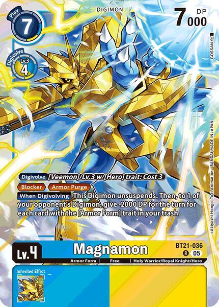 Magnamon - BT21-036 - R - Foil
