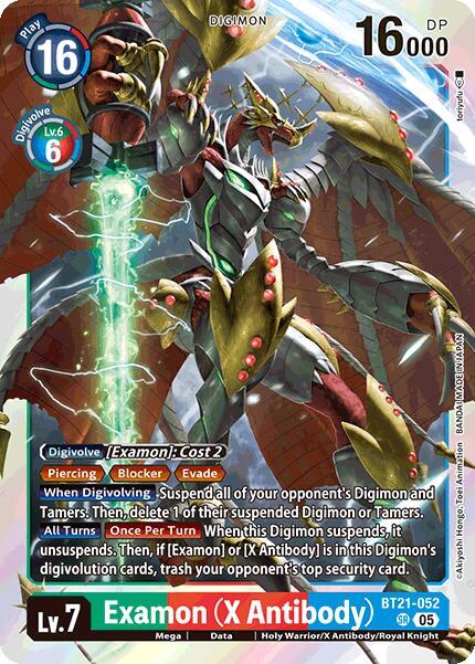 Examon (X Antibody) - BT21-052 - SR - Foil
