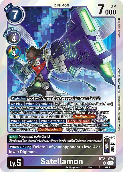 Satellamon - BT21-074 - R - Foil