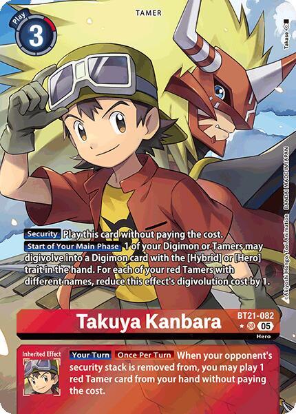 Takuya Kanbara (Alternate Art) - BT21-082 - SR - Foil