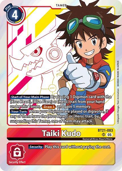 Taiki Kudo - BT21-083 - SR - Foil