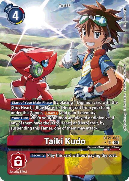 Taiki Kudo (Alternate Art) - BT21-083 - SR - Foil