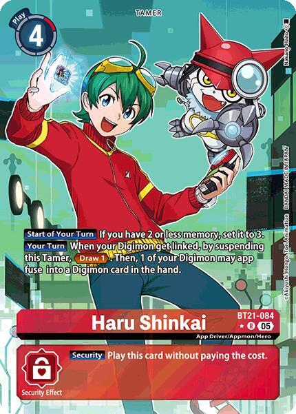 Haru Shinkai (Alternate Art) - BT21-084 - R - Foil
