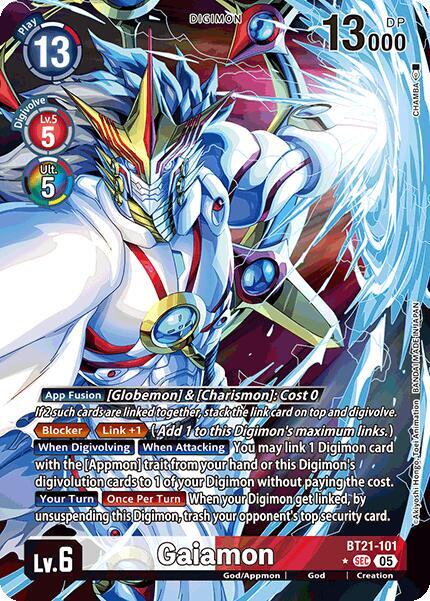 Gaiamon (Alternate Art) - BT21-101 - SEC - Foil