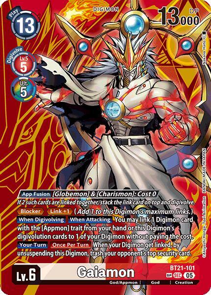 Gaiamon (SP) - BT21-101 - SEC - Foil