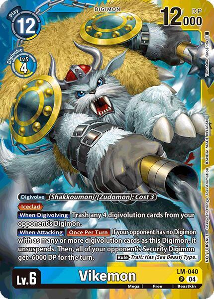 Vikemon (Limited Card Pack) - LM-040 - P - Foil