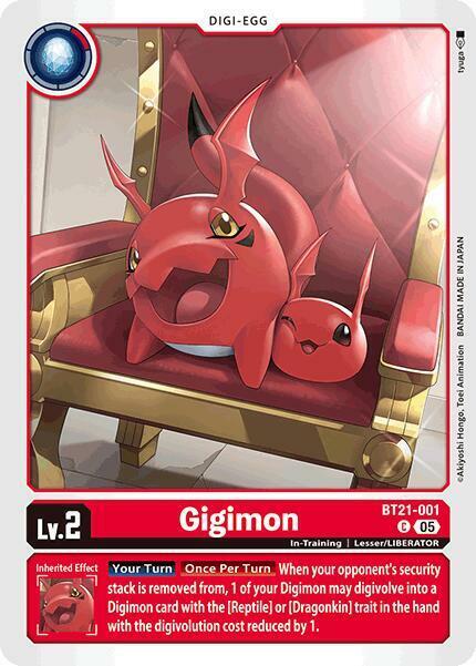 Gigimon - BT21-001 - C