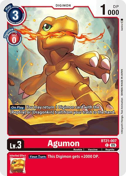 Agumon - BT21-007 - BT21-007 - C