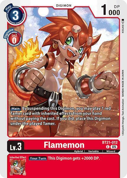 Flamemon - BT21-012 - C