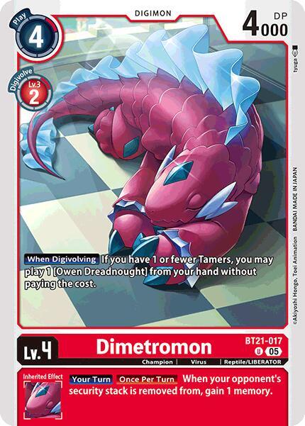 Dimetromon - BT21-017 - U