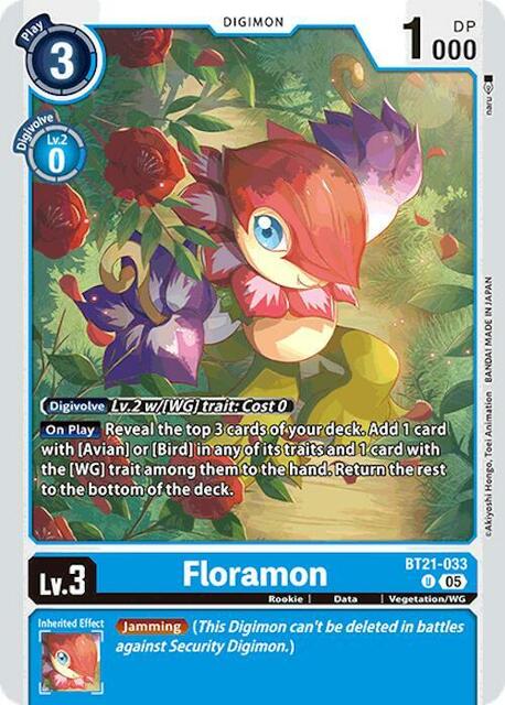 Floramon - BT21-033 - U