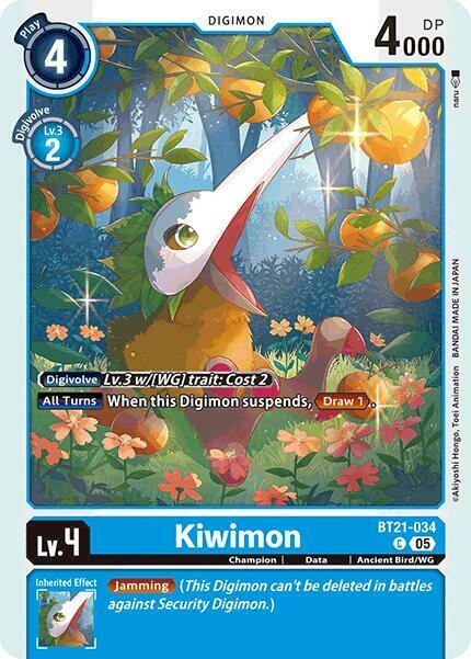 Kiwimon - BT21-034 - C
