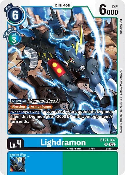 Lighdramon - BT21-037 - U