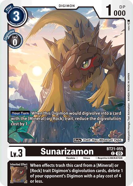 Sunarizamon - BT21-055 - C