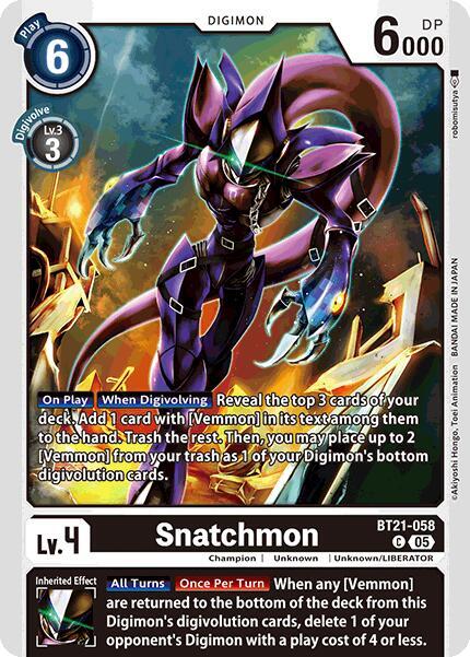 Snatchmon - BT21-058 - C