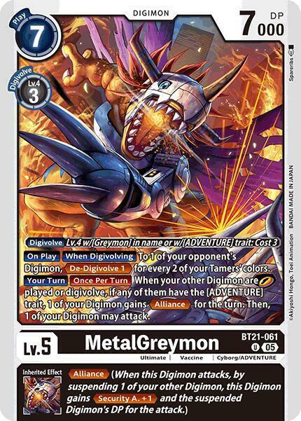 MetalGreymon - BT21-061 - U