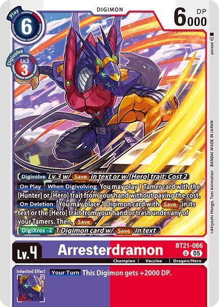 Arresterdramon - BT21-066 - U