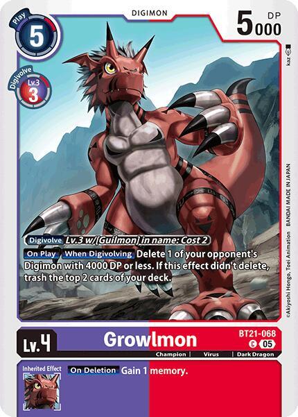 Grolwmon - BT21-068 - C