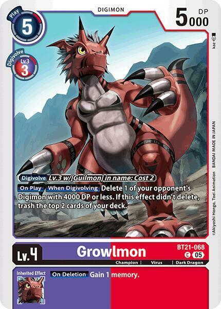 Grolwmon - BT21-068 - C